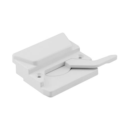 Prime-Line Entrygard Sash Lock, Left Hand, White, Keeper and Screws (Single Pack) TH 23047